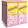 Starburst Gallons To Go Powdered Drink Mix, 8-Count Box (6 Pack), All Pink Strawberry - Low Calorie and Zero Sugar Drink Mix, Each Stick Makes 1 Gallon-Sized Pitcher
