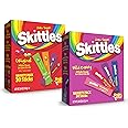 Skittles Singles To Go Wild Berry & Original Flavors Variety Pack, Watertok Powdered Drink Mix, Zero Sugar, Low Calorie, Includes 4 Wild Berry Flavors & 4 Original Flavors, (60 Single Servings)