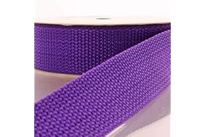 HAIRBOW CENTER LLC HBC | 1 Inch Polypropylene Webbing - Purple 5 Yards