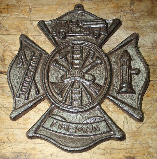 Amazon Com Inspiration A Project Ornament Cast Iron Fireman