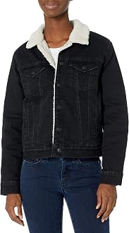 Tomboy Sherpa Trucker Denim Jacket 