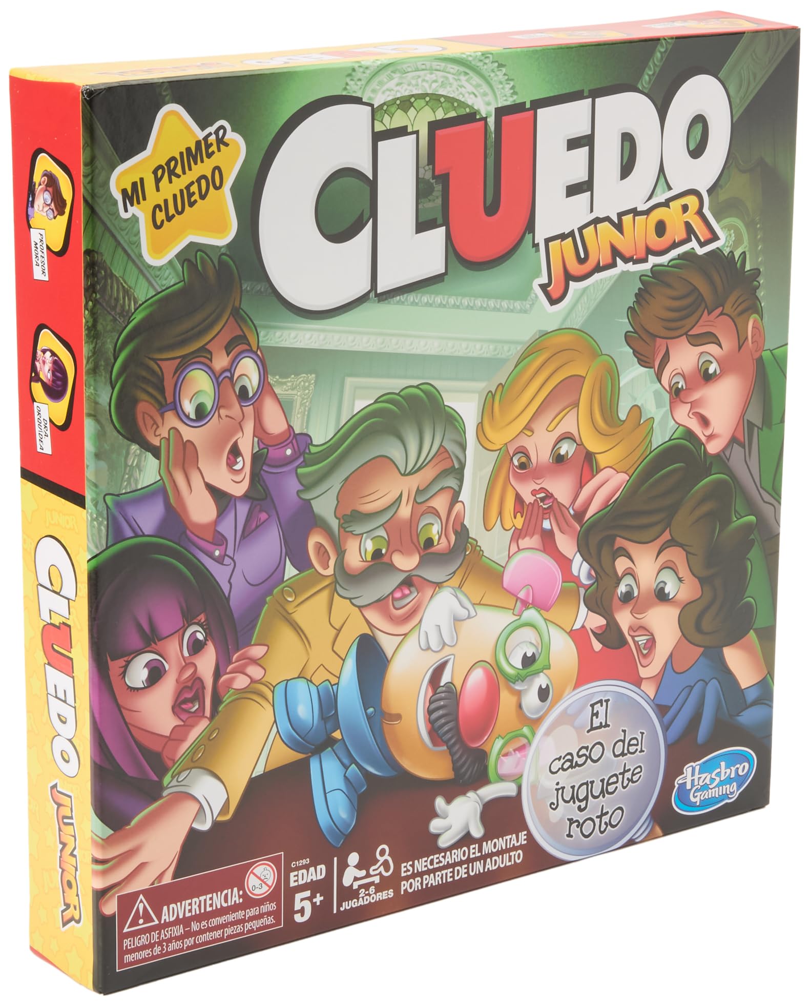 Hasbro Gaming - Cluedo Junior (C1293546) | Spanish