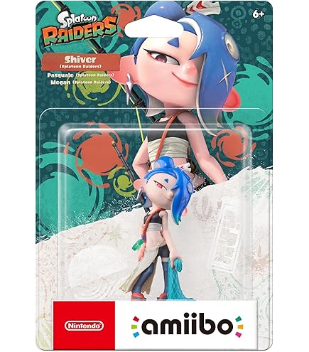 Amazon.com: Splatoon Deep Cut Amiibo Set (Shiver, Frye, & Big Man