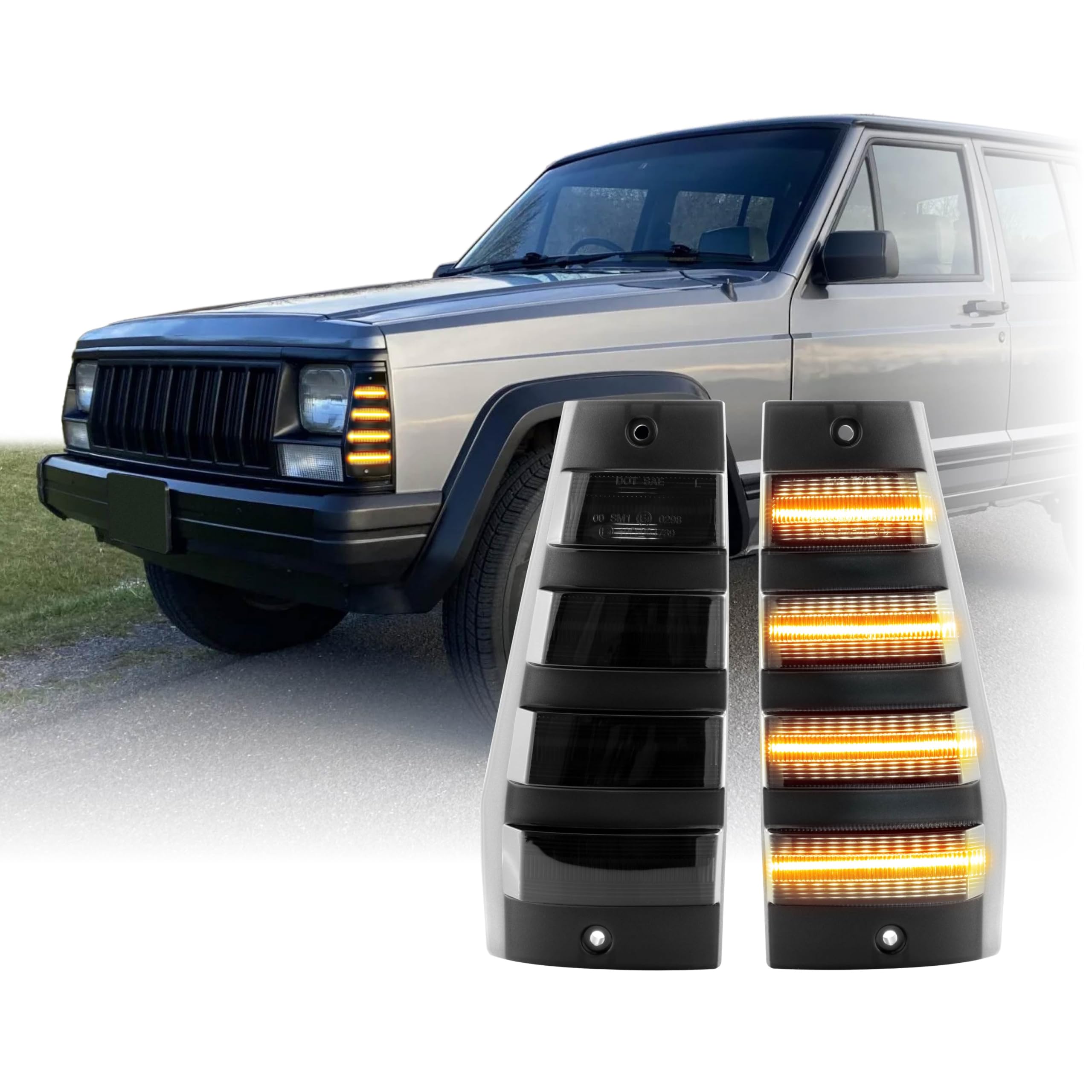 USR 84-96 XJ SUV Corner Side Marker Light – Front