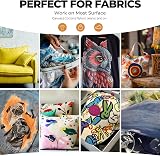 Nicpro 8 Colors Permanent Fabric Paint 4 oz 120 ml Non-Toxic Textile Paint view 8