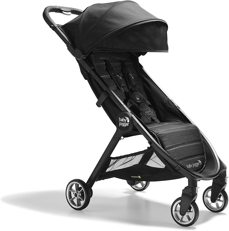 BABY JOGGER City Tour 2 Travel Stroller Ultra Lightweight 6.5 kg Pitch Black