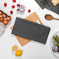 Organic Cotton Gray Tea Towels - 10
