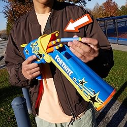 Nerf Fortnite Half Tone Hero Blaster, Bonus Code to