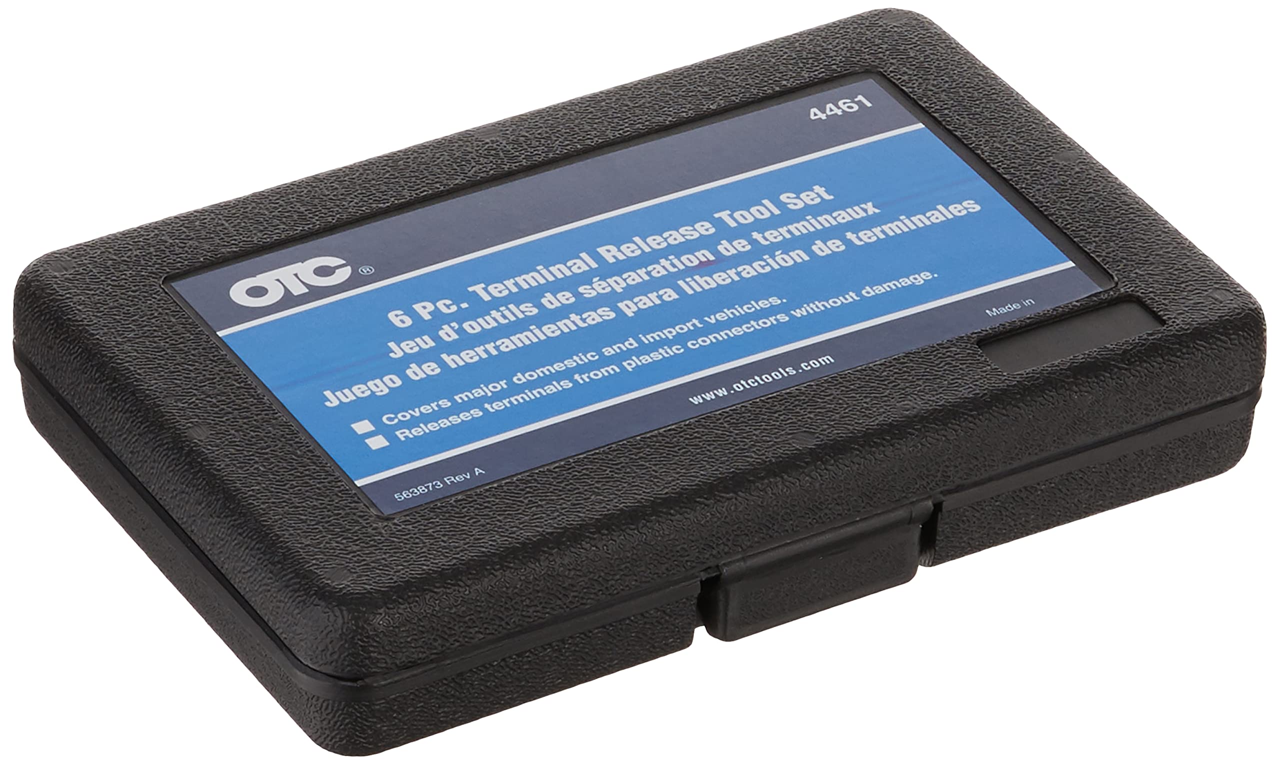 OTC 4461 6-Piece Automotive Terminal Release Tool Set with Case