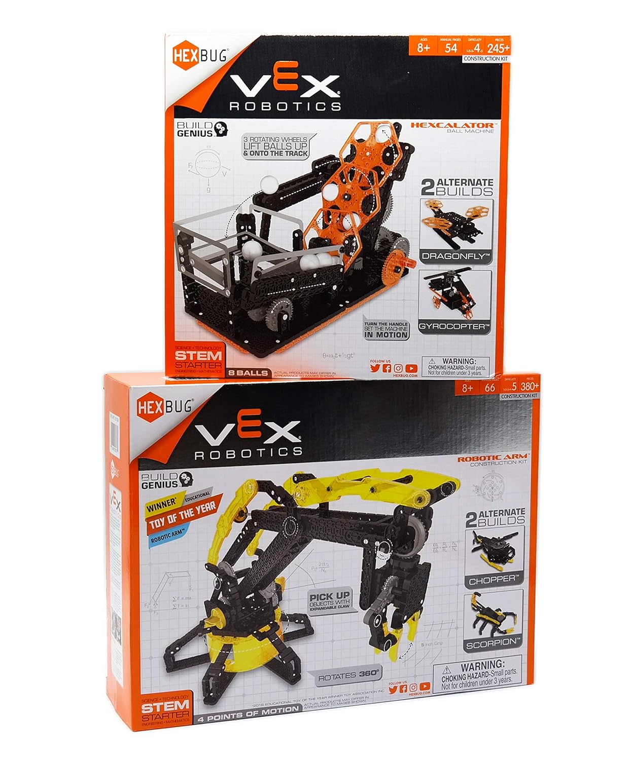 hexbug vex robotics robotic arm