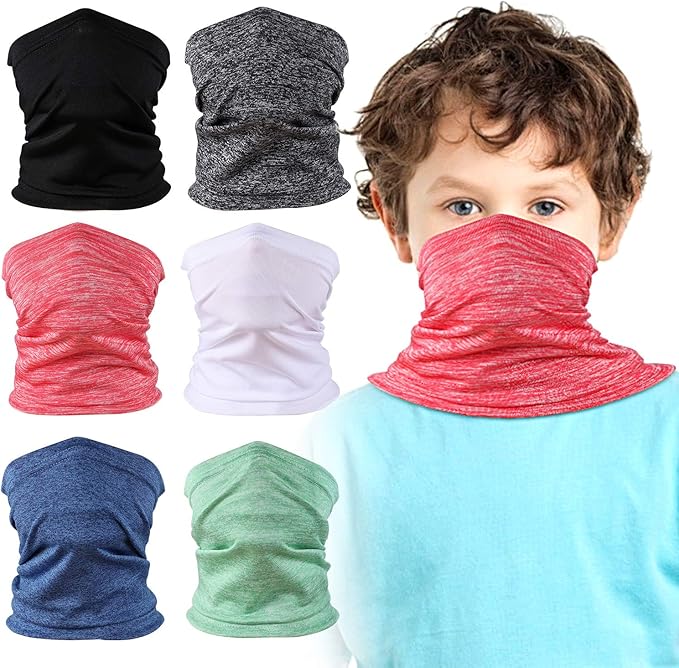 MUYAPAY 10 Stück Multifunktionstücher - Totenkopf Schlauchschal Für Motorrad & Outdoor - 25x50cm Schwarz