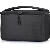 S-ZONE Padded Folding Camera Bag for DSLR SLR Camera TLR Sony Canon Nikon or Flash