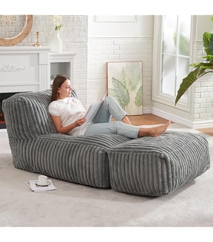 Amazon.com: Primo International Sealy Kade 6ft Gray Faux Mink Bean