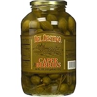 FRATELLI D'AMICO Capers In Salt, Size #10, Italian Salted Capers, Caperi