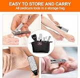 Ratukall Electric Foot File - Rechargeable Waterproof Callus Remover Kit view 7