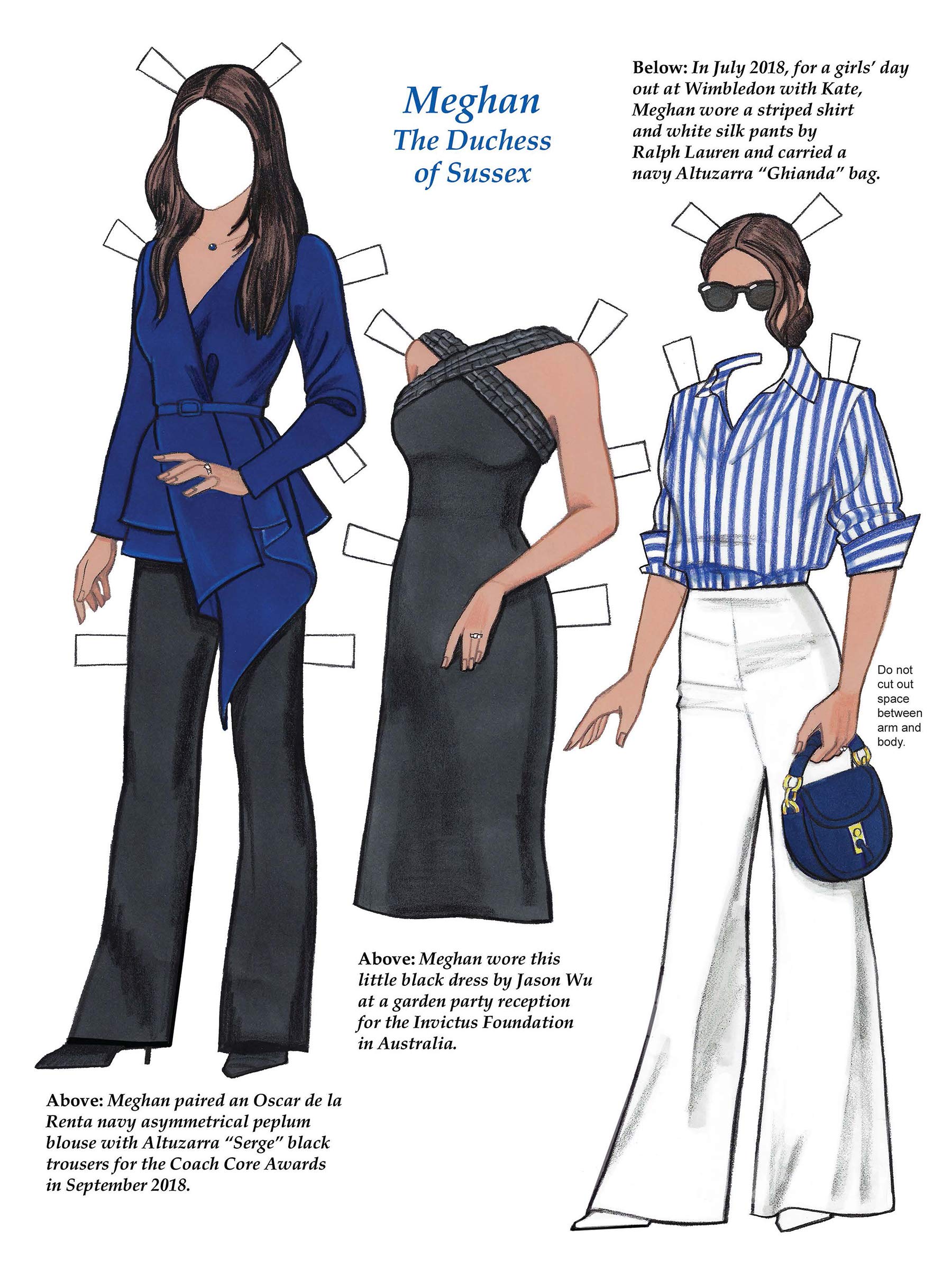 Kate and meghan paper dolls Clearance