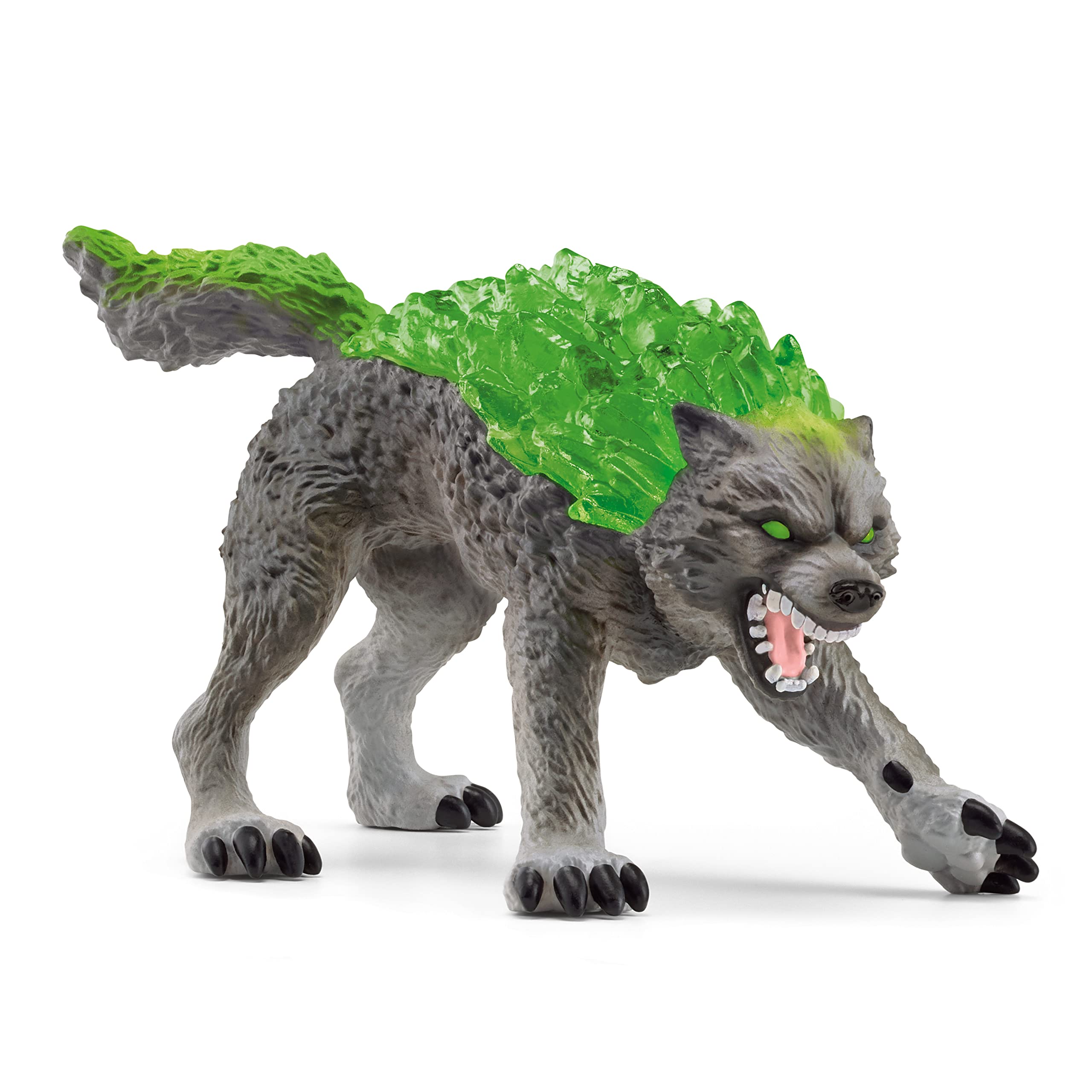 SCHLEICH Eldrador 70153 Granite Wolf - Realistic Fantasy Ferocious Eldrador Creatures Action Figure - Detailed Mythical Creature Wolf Figure - Play Time Imagination Gift for Boys Girls, Kids Ages 7+ — image 1