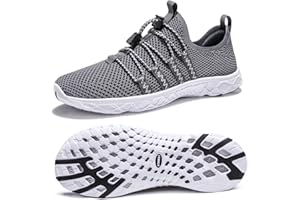 ATHMILE Water Shoes for Women Men Barefoot Hiking Swim River Shoes Adult Lake Pool Aqua Socks Beach Quick Dry for Surfing Kayaking Sport Walking Accessories Camping Must Haves