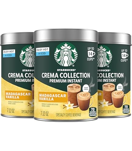 Amazon.com : Starbucks Crema Collection Premium Instant Salted