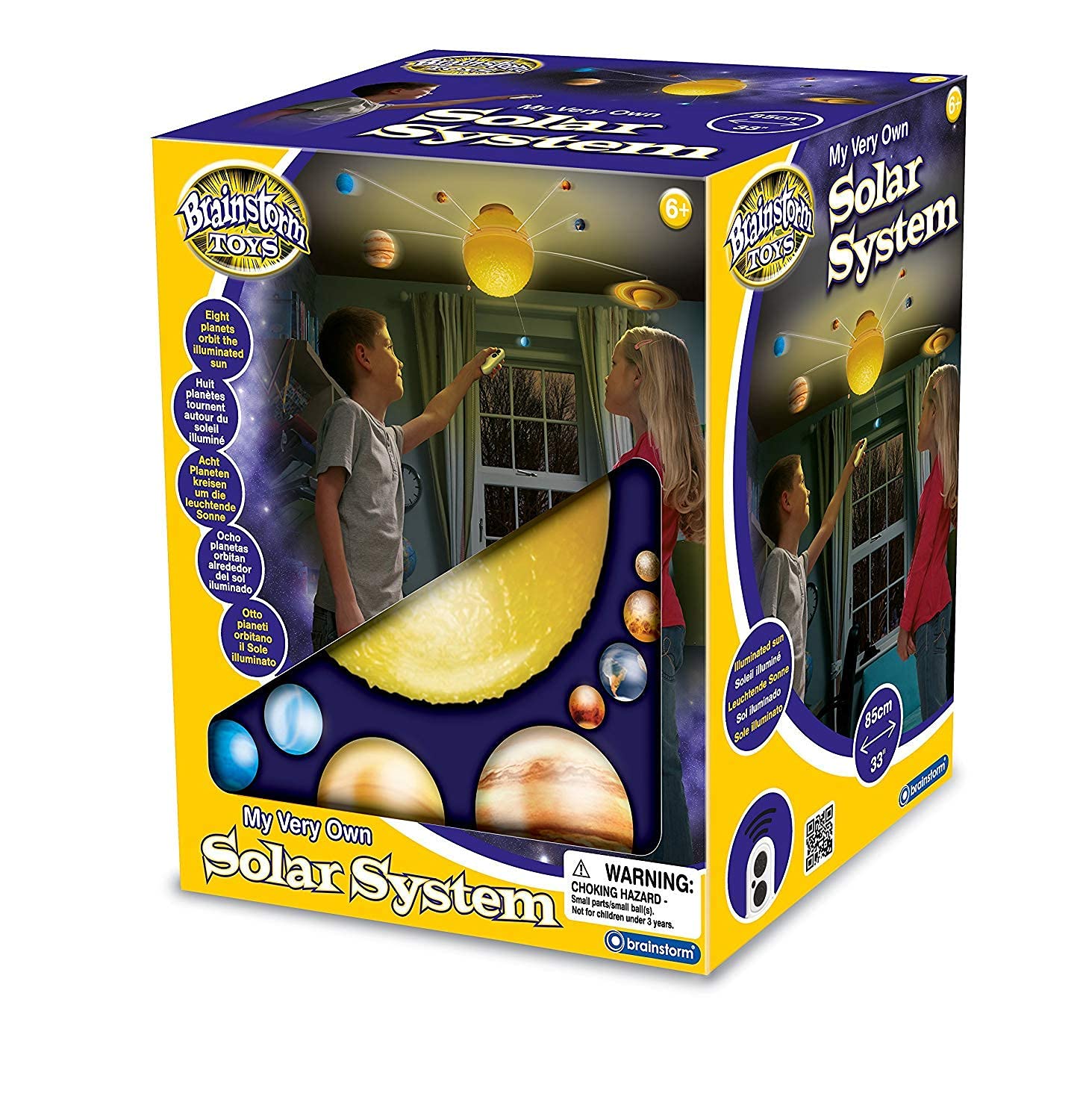 RC Illuminated Solar System Control the Light-up Sun with a Remote Control.