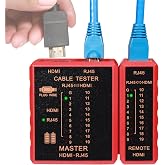 HDMI Tester Portable High Definition Network Cable Tester Checker