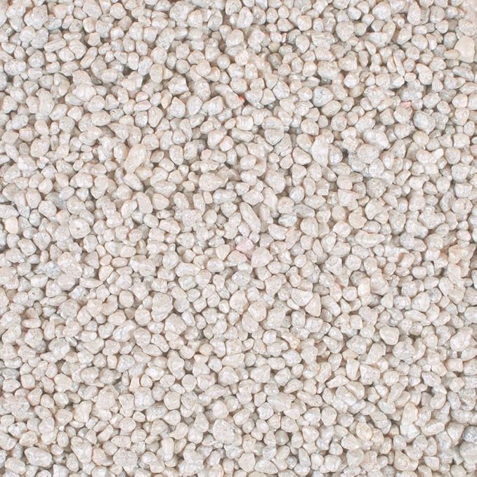 Eurosand Pastell Dekogranulat 2-3mm (1Kg=1,98EUR) Perlmutt weiß 2 Kg Beutel