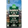 Open Farm, RawMix Dry Cat Food, Protein-Packed Kibble Coated in Bone Broth with Freeze Dried Raw Chunks, for Indoor & Outdoor Cats, Chicken & Turkey Grain-Free Recipe, 8lb Bag