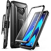 SUPCASE for Galaxy Note 9 Case with Screen Protector (Unicorn Beetle Pro), [Built-in Stand & Belt Clip] Heavy Duty Full-Body Rugged Holster Protective Phone Case for Samsung Galaxy Note 9 2018, Black