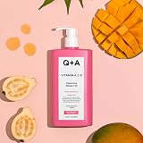 Q+A Vitamin A.C.E Cleansing Shower Oil 250ml Hydrating Body Wash Berry Sea view 6
