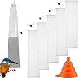 5 Pieces Thistle Sock Bird Feeder Thistle Seed