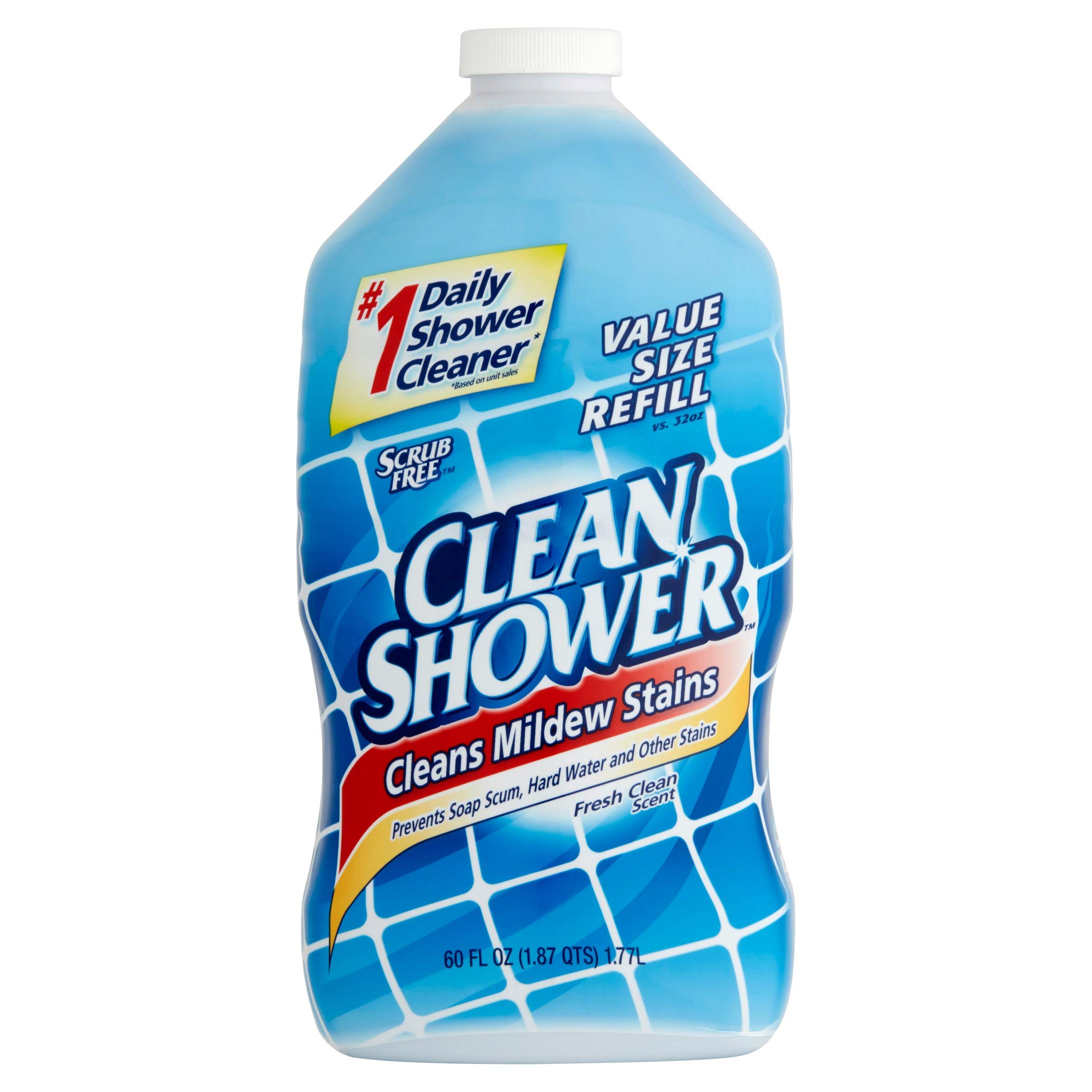 Pack Of 6 Clean Shower Daily Shower Cleaner Refill 60 Fl Oz Buy Online In Oman Scrub Free Products In Oman See Prices Reviews And Free Delivery Over 25 000 Omr Desertcart