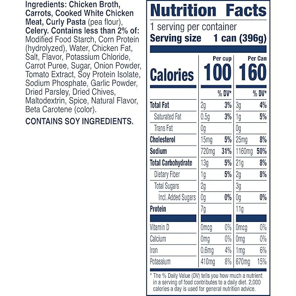 PROGRESSO GLUTEN FREE HOMESTYLE CHICKEN SOUP, 14 OZ.