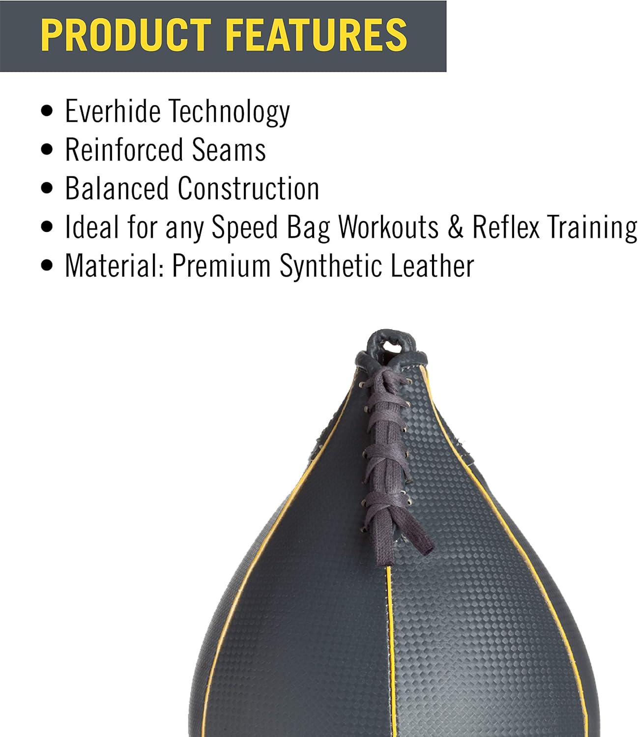 Everlast Everhide Speed Bag : Speed Punching Bags : Sports & Outdoors