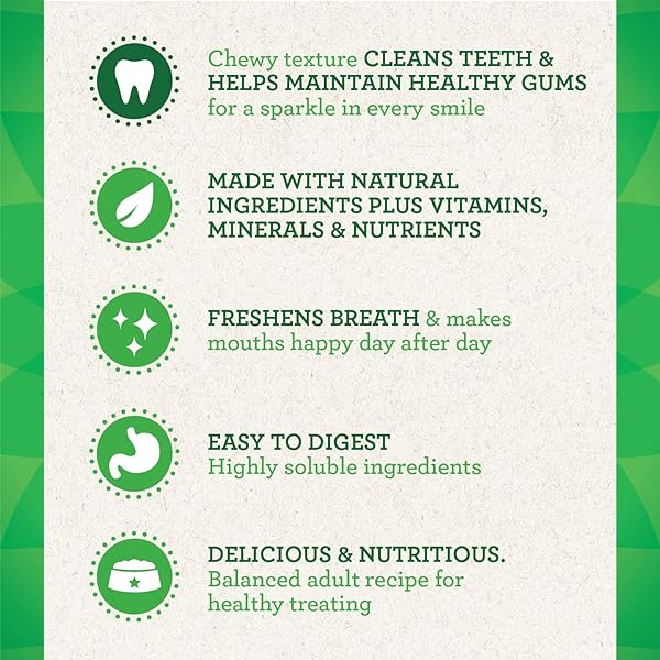 GREENIES PETITE NATURAL DENTAL CARE DOG TREATS, 36 OZ. VARIETY PACK, 60 TOTAL TREATS(PACK OF 1)