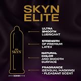SKYN Elite Regular Size Condoms Pack of 22 Ultra Thin Latex Free 53mm view 4