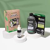 Garnier Ultimate Charcoal Face Gift Set Serum Mask Micellar Purifying view 2