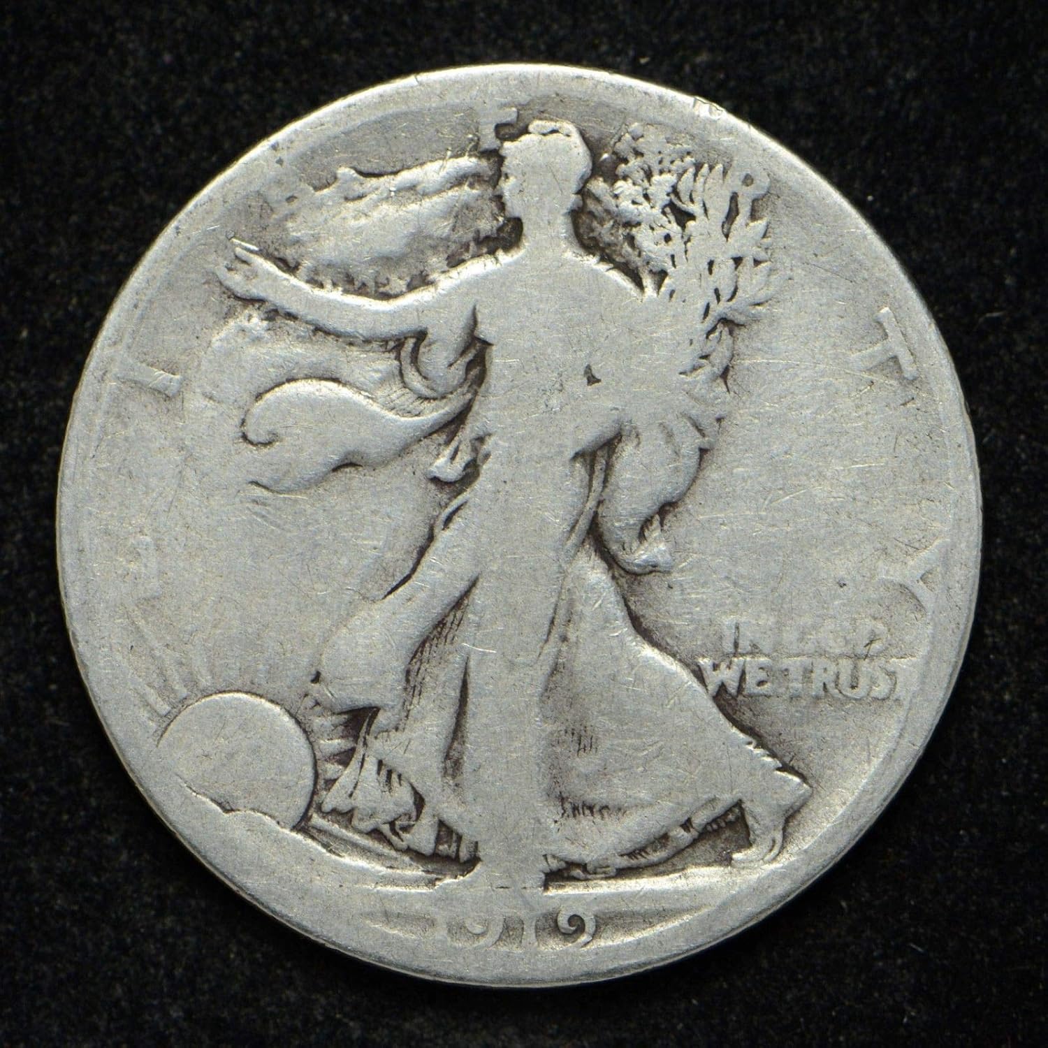 1919D 50 Cent Liberty at Amazon's Collectible Coins Store