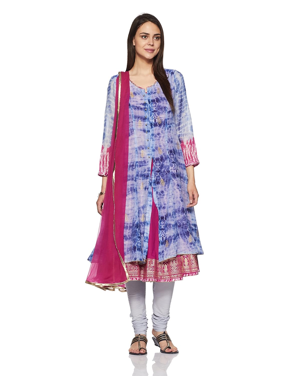 biba women's straight salwar suit
