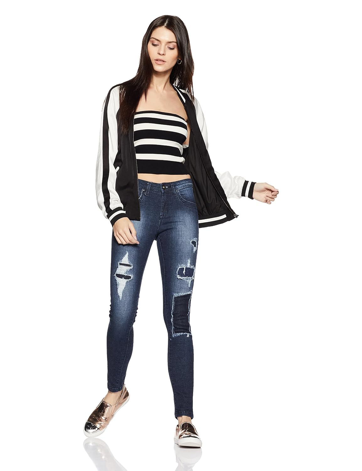 sf jeans by pantaloons women's skinny jeans