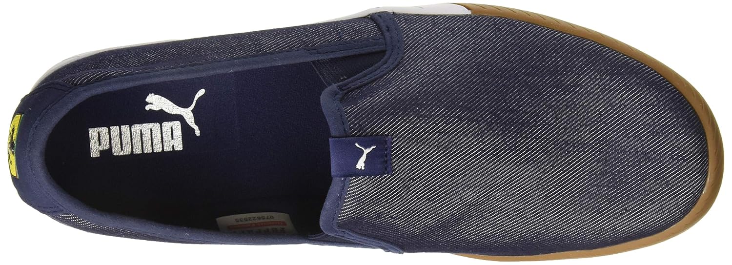 puma men's sf slip on track sneakers