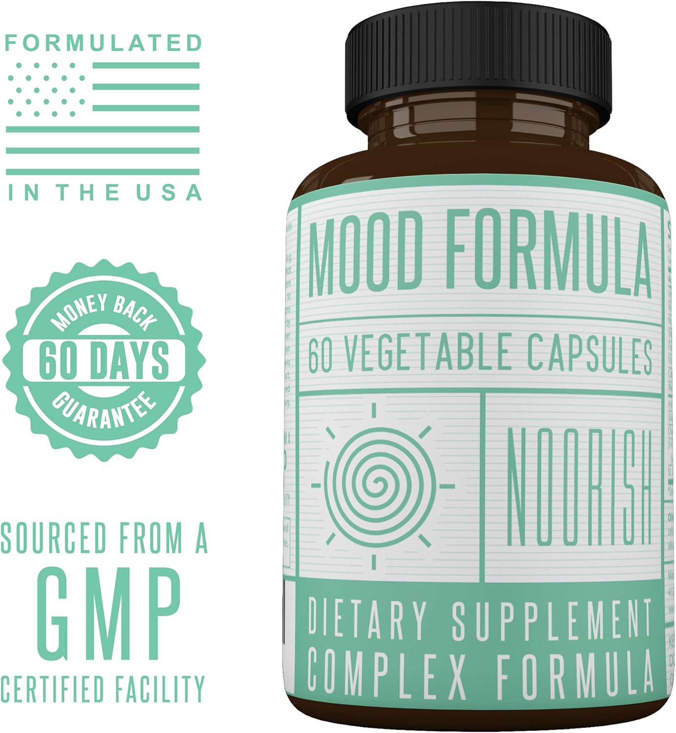 Mood Enhancer Mood Stabilizer Mood Support Supplement with