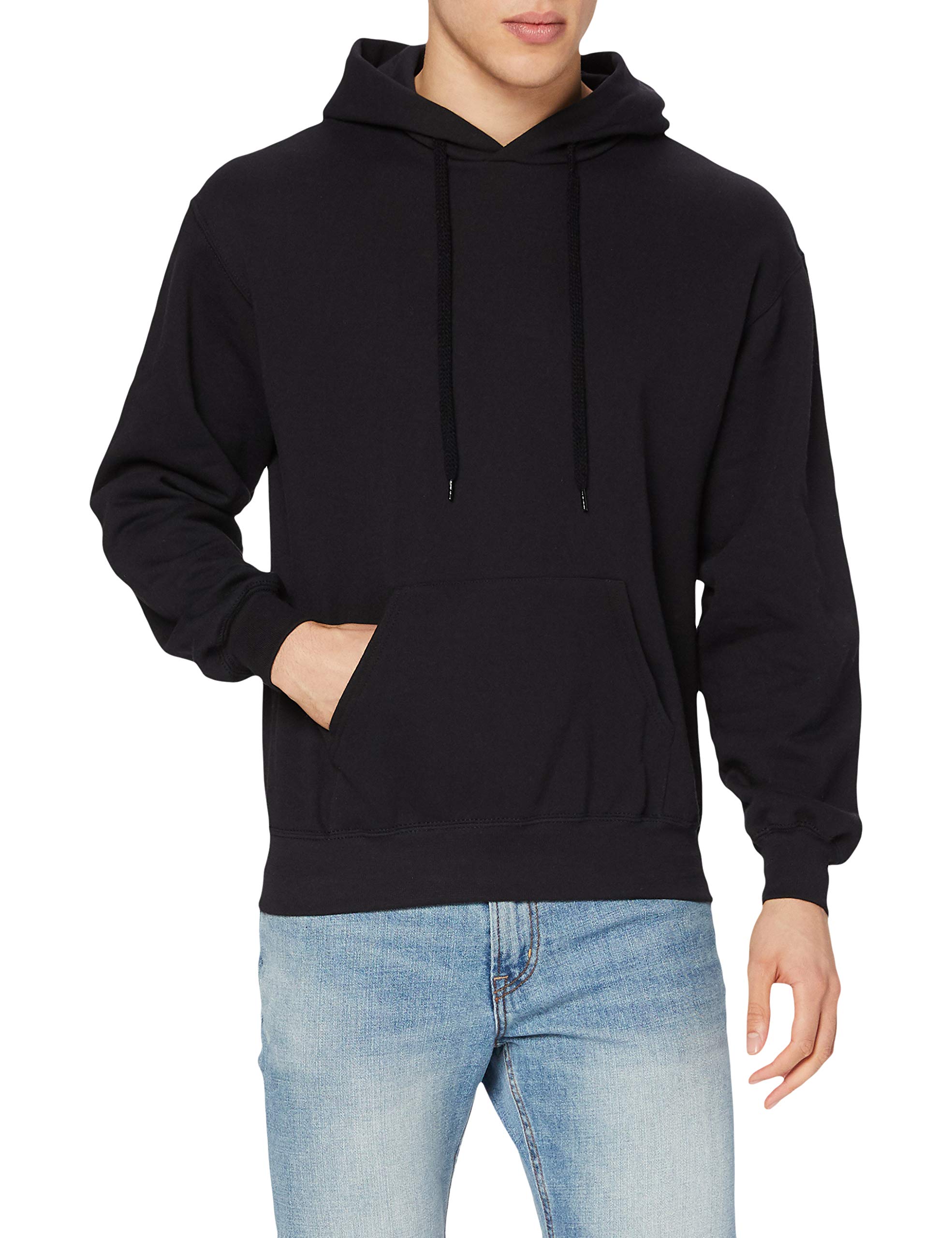 fruit of the loom classic hooded sweat jacket