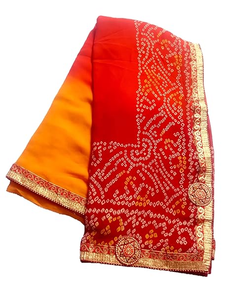 bandhani sarees online amazon