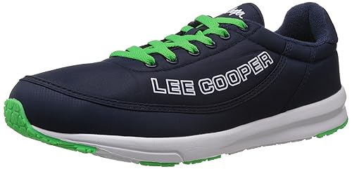 lee cooper navy blue running shoes