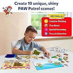 Skillmatics Foil Fun - PAW Patrol, Mess-Free Art
