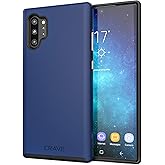 Crave for Galaxy Note 10 Plus Case, Shockproof Protection Dual Layer Case for Samsung Galaxy Note 10 Plus (6.8 inch) - Navy