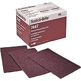 6" x 9" 3M 07447 Scotch-Brite Maroon General