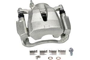 TRQ Front Right Brake Caliper w/Bracket Passenger Side Compatible with 2009-2010 Pontiac Vibe 2016 Scion iM 2011-2016 tC 2017-2018 Toyota Corolla iM 2009-2013 Matrix 2016-2018 Mirai 2006-2018 RAV4
