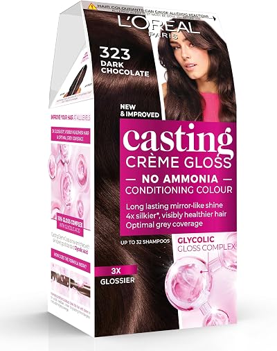 L'Oreal Casting Crème Gloss 323 Dark Chocolate Hair Colour