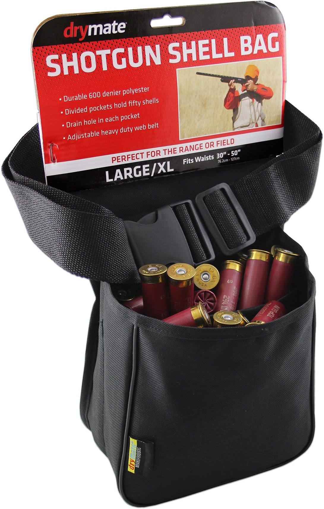 Drymate Shotgun Shell Bag with Belt, One Size